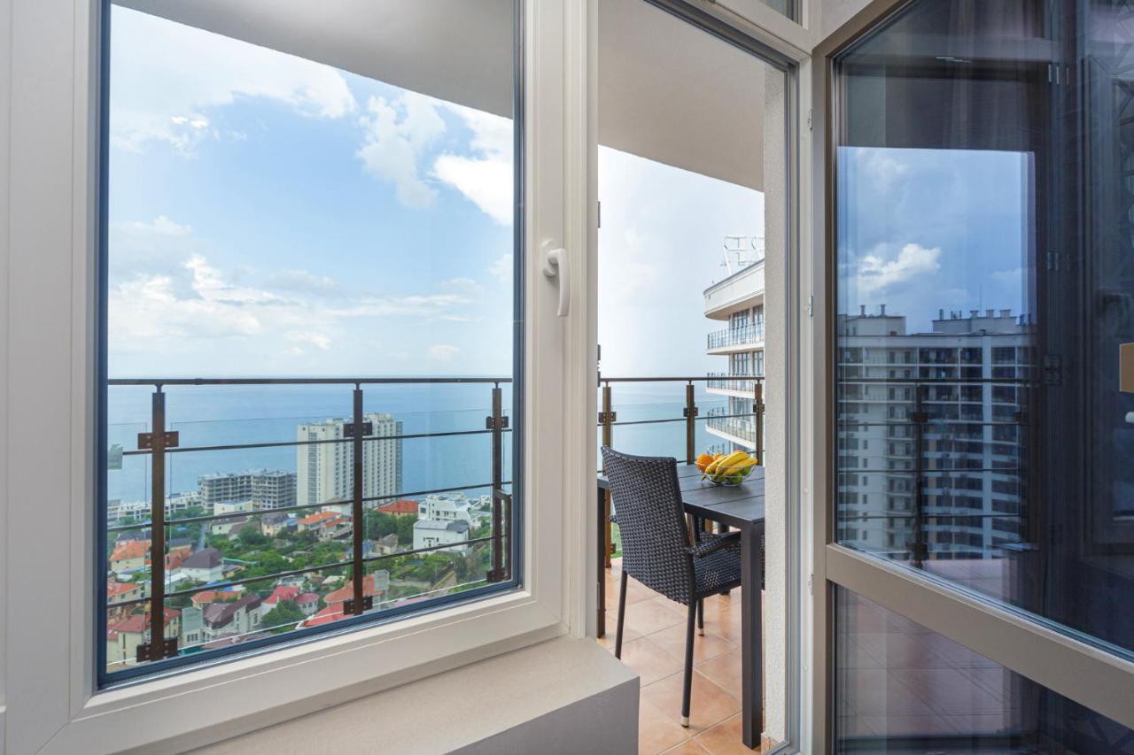 Level 24 - Sea & Sky View Apartment Odessa Luaran gambar